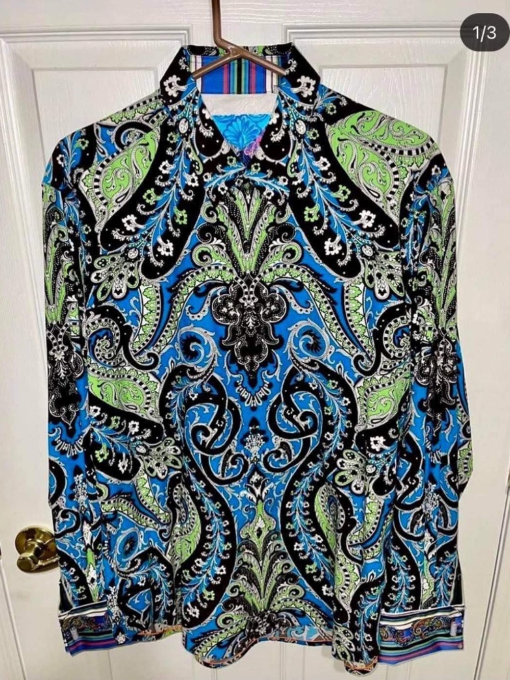 Rare corduroy The Gaugin sport shirt Large classic fit